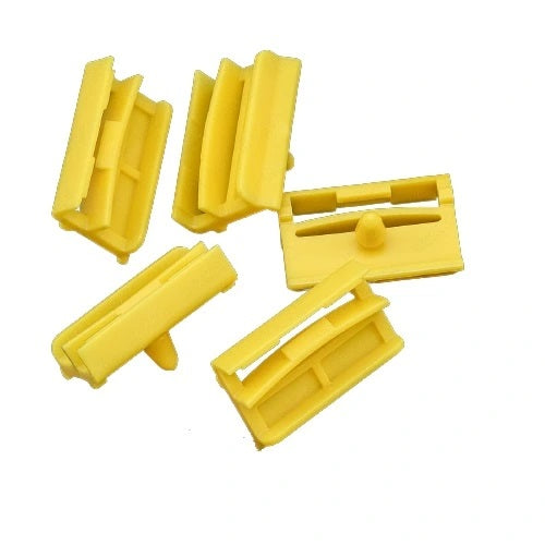 BMW 3 Series E90 E91 Yellow Side Skirt Clips - Rocker Moulding 51777166869