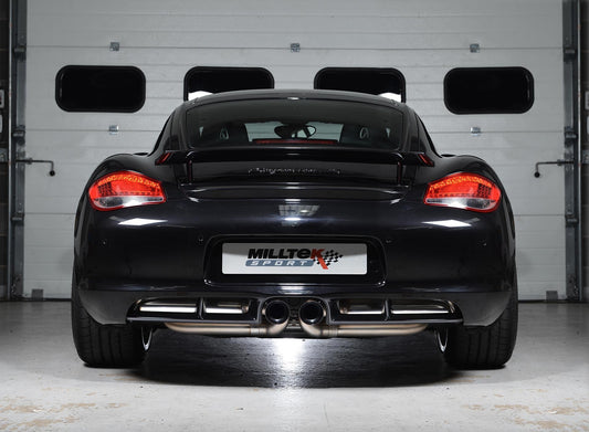 Milltek Sport - Porsche Cayman S 3.4 987 Gen2 / Boxster S 3.4 987 Gen2 Cat-Back Exhaust