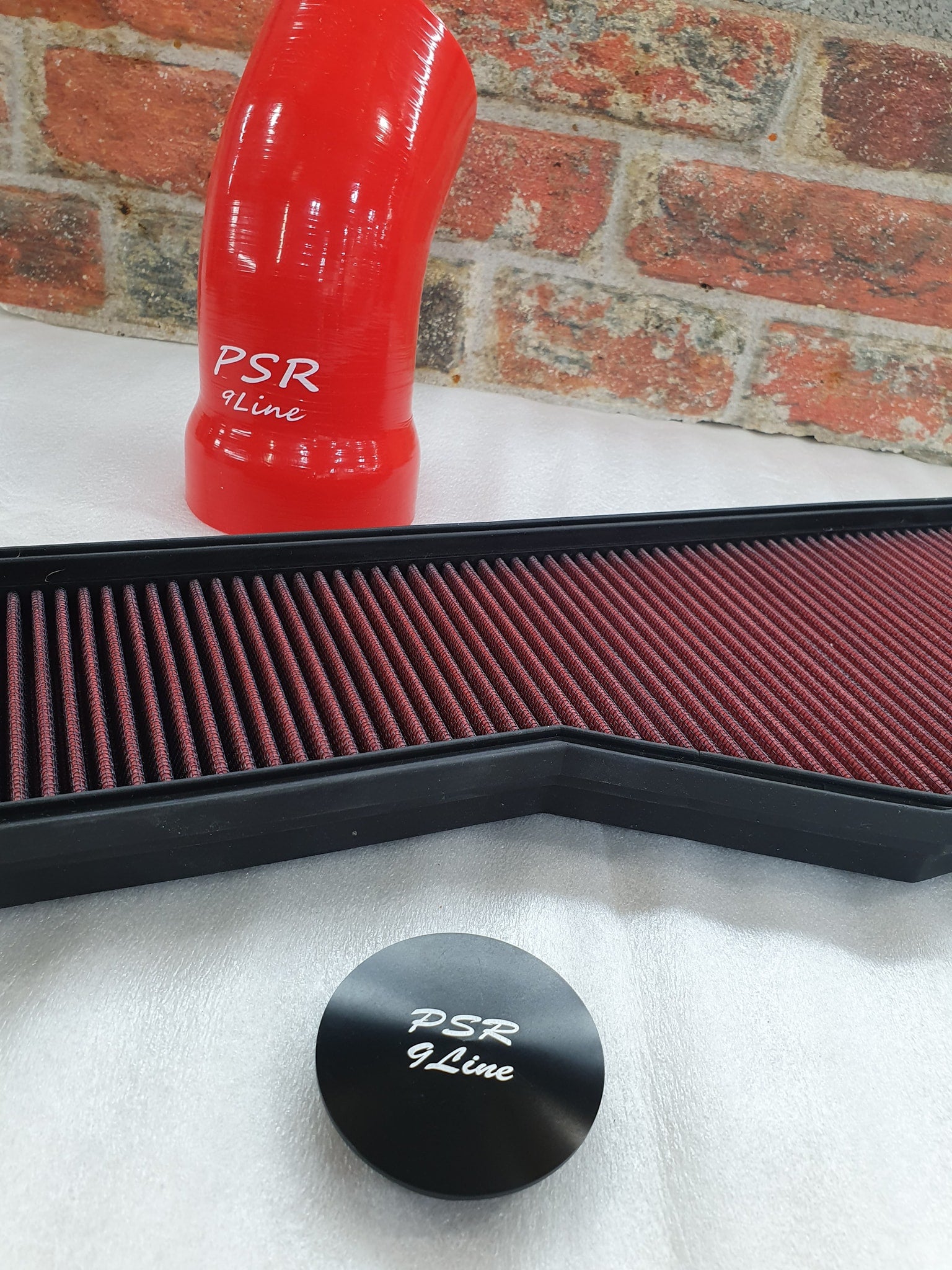 Porsche 996 & 997 Performance Induction Upgrade Air Filter and Resonator Delete Silicone Hose Kit
