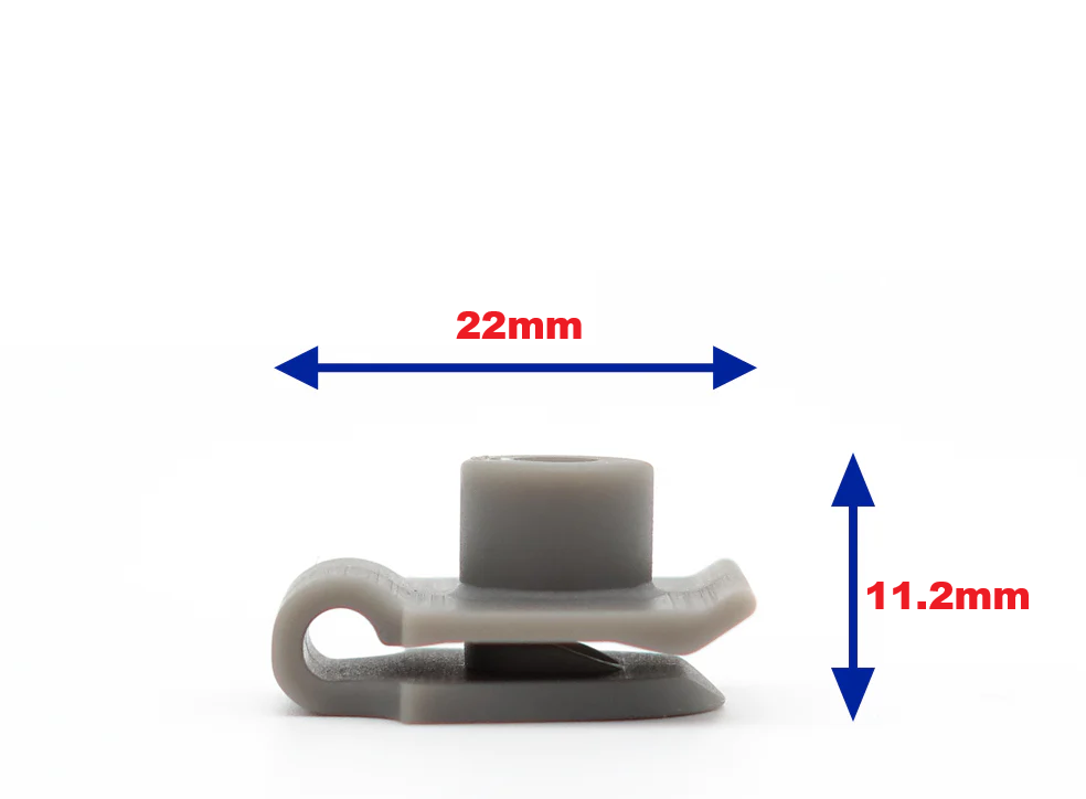 Universal Trim Clip & Coated Screw Sets - Undertray Splash Guard Panel Fastening Kit