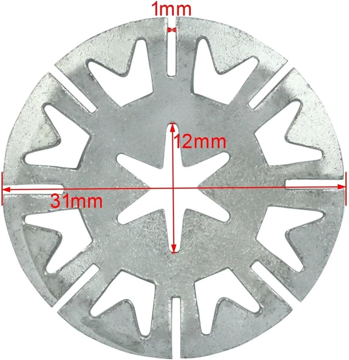 VAG 30mm Star Locking Washer - Underbody Shield & Sound Insulation Retainer N90796502