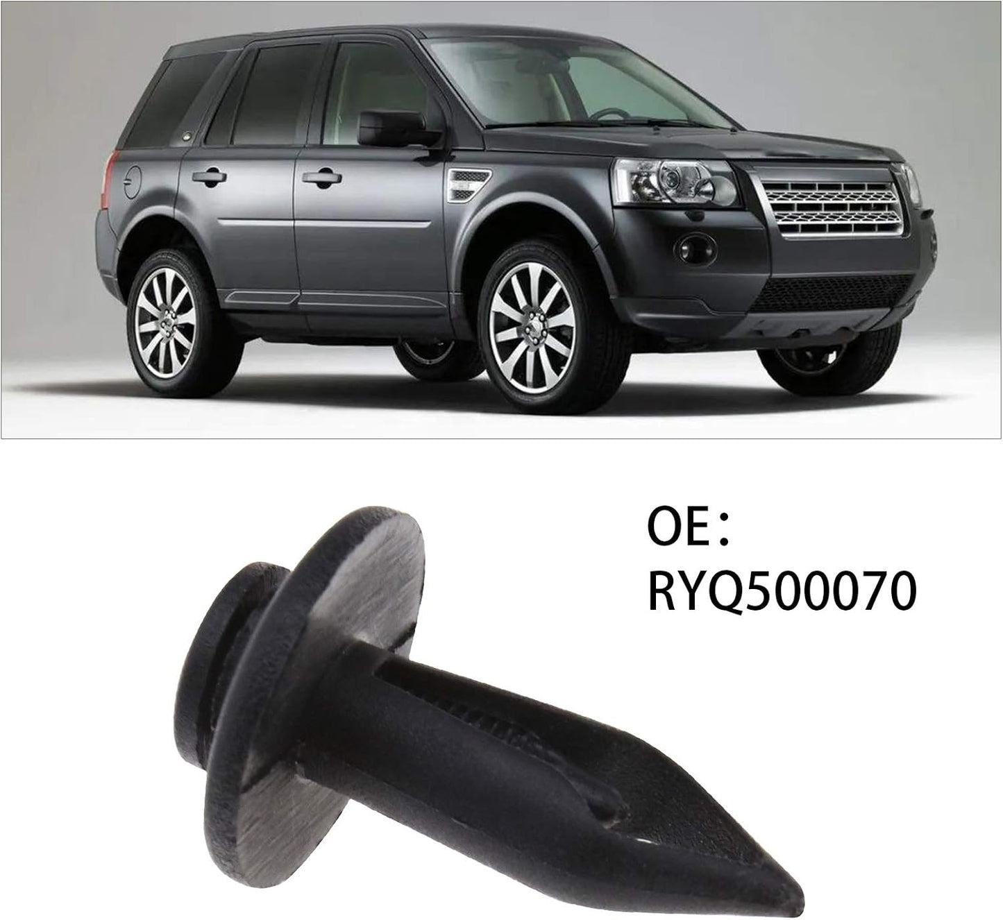 Land Rover Jaguar Ford Screw Fit Plastic Rivet Trim Clip - RYQ500070