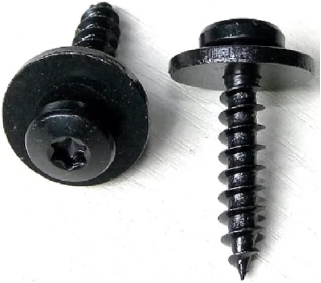 M5 T20 Torx Self Tapping Trim Panel Screw - 28mm with Captive Washer