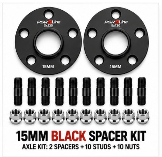 Porsche Complete Wheel Spacer Kit with 90mm Screw-In Stud Conversion & R14 Nuts – PSR9Line