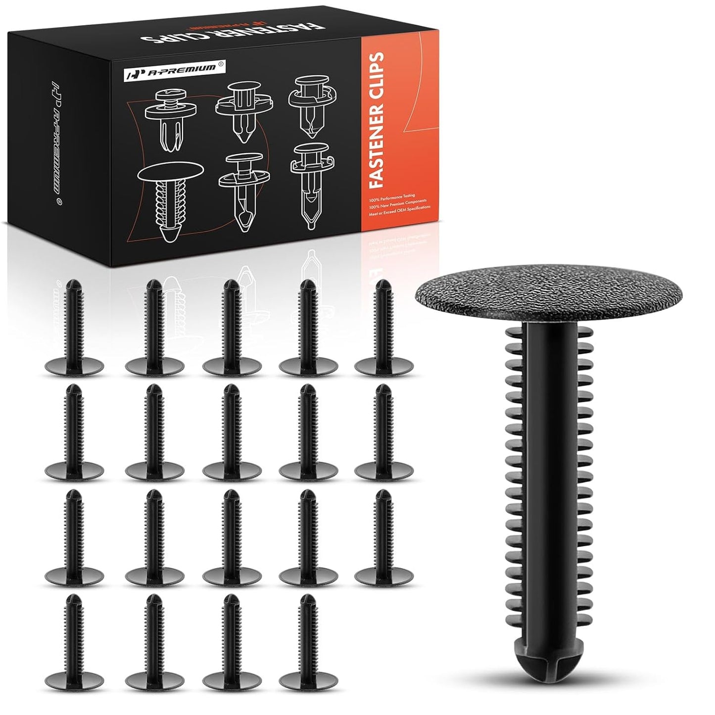 Nissan & Renault 8mm Long Stem Fir Tree Clip - Interior & Boot Trim Fastener 0155305891