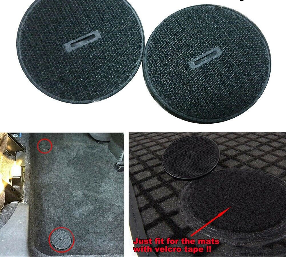 BMW & MINI Floor Mat Anchor Pads - Screw-In Carpet Fasteners 51479171368