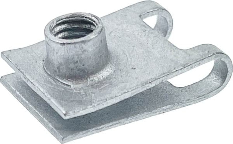 M6 Galvanised Spire Nut C-Clip - Underbody Shield & Trim Panel Fastener
