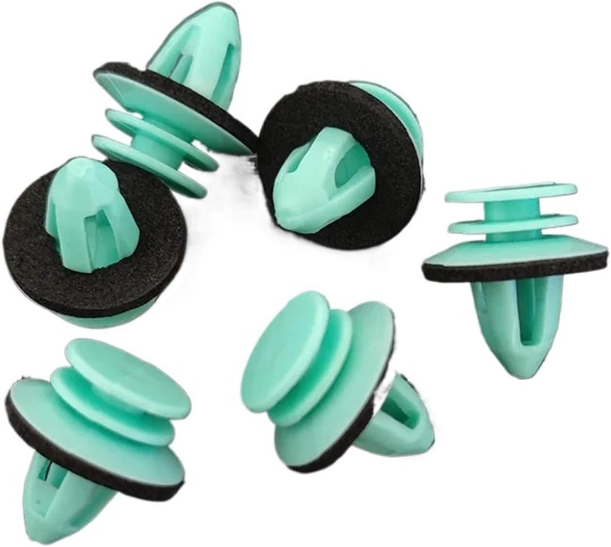 Clips de garniture de porte isolés verts Mercedes Renault Skoda A0079889978 7701057716