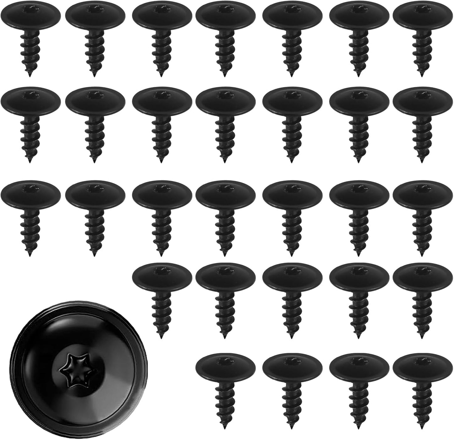 Kia Hyundai M5 Flange Head Self Tapping Trim Screw 1249305167E