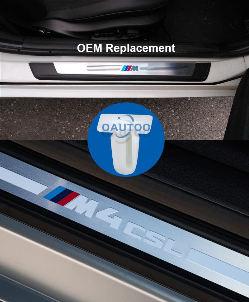 BMW Door Sill Trim Cover Clip - Scuff Plate Fastener 51471840960
