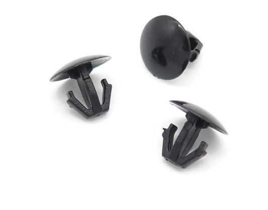 Honda Weather Seal Trim Clip - Bonnet Rubber Weatherstrip Fastener 91518-SM4-003