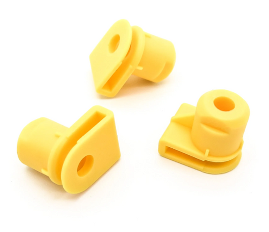 Yellow Bumper & Trim Spire C-Clip Nut - BMW Multi-Brand Fastener 07147212877