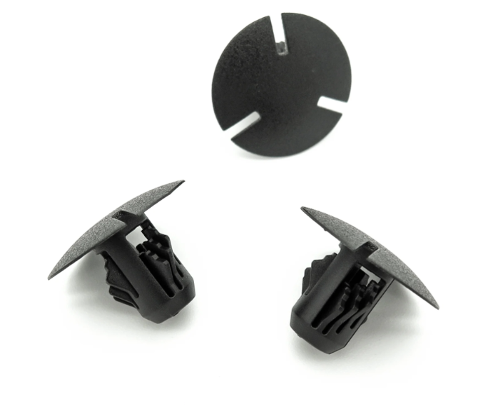 Mercedes Black Trim Panel Retainer Clip - Boot Liner Fastener A0009914795