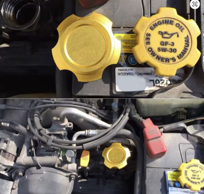 Billet Oil Filler Cap Subaru EJ20 EJ25 Impreza WRX STI Forester Legacy