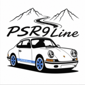 PSR9Line Classic Porsche RS Coaster Set – Pack of 4