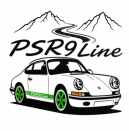 PSR9Line Classic Porsche RS Coaster Set – Pack of 4