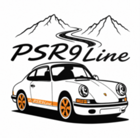 PSR9Line Classic Porsche RS Coaster Set – Pack of 4