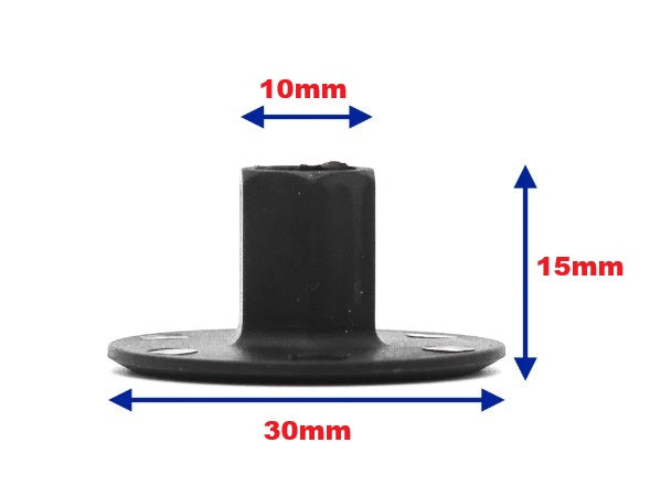 BMW & MINI Large Clip Nut Washer - Undertray Splash Guard Trim Fastener 07147139081