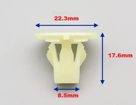 BMW Underfloor Shield Retainer Clip - Trim Panel Fastener 07149248255