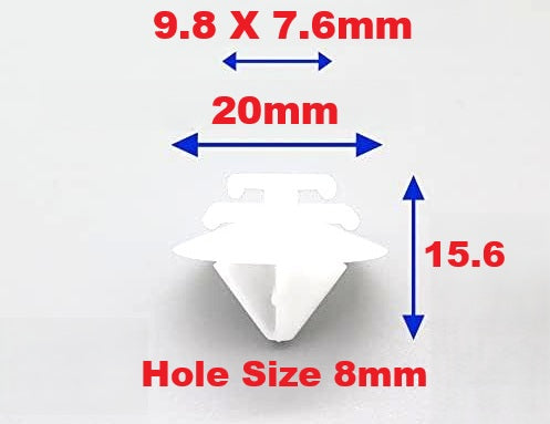 Door Trim Moulding Clip Peugeot Citroen Renault - 856540