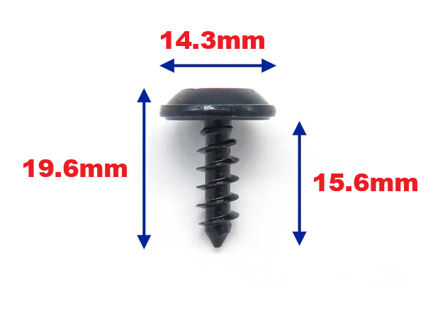 VW Audi Slot Head Metal Torx Screw - WHT003954