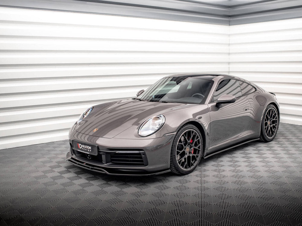 Maxton Design Side Skirts Diffusers — Porsche 911 Carrera 4S 992 (2019+)