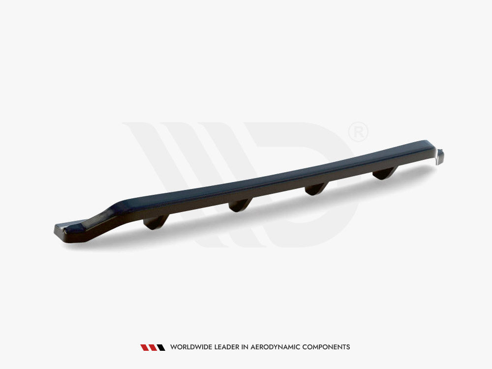 Maxton Design Central Rear Splitter (Vertical Bars) — Porsche 911 Carrera / Carrera GTS 997 Facelift