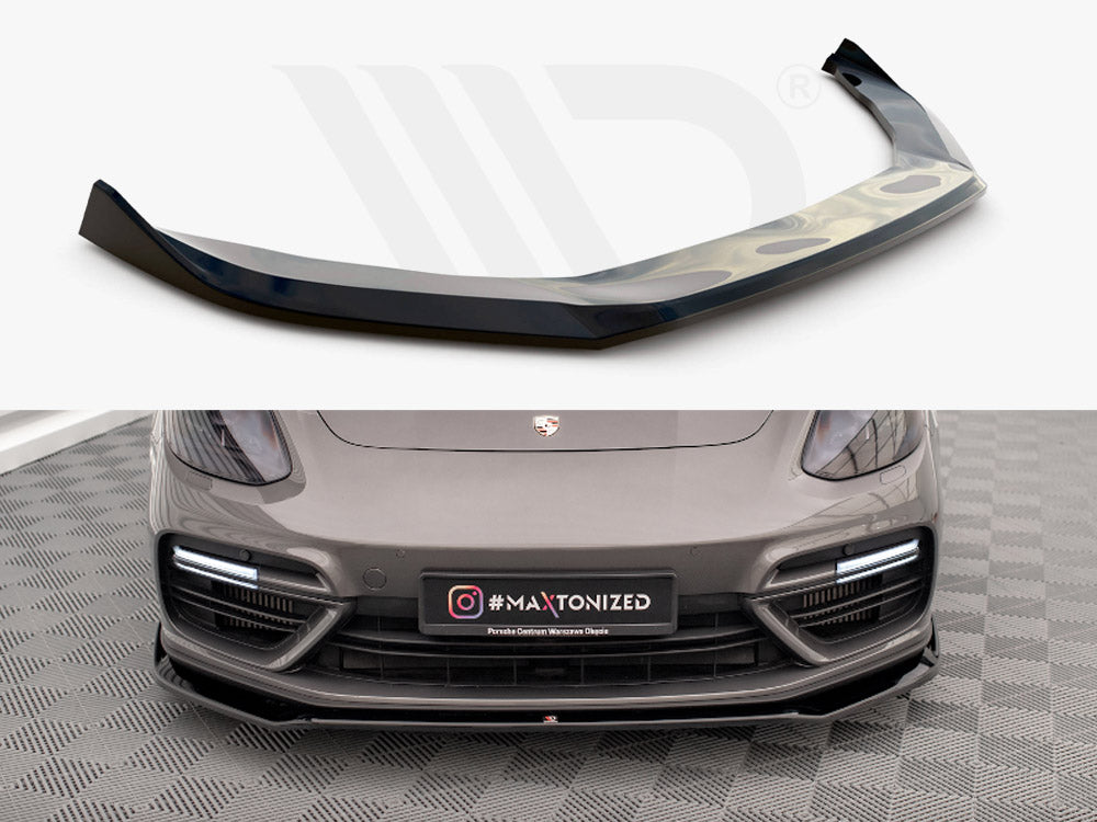 Maxton Design Front Splitter V.2 — Porsche Panamera Turbo S E-Hybrid 971