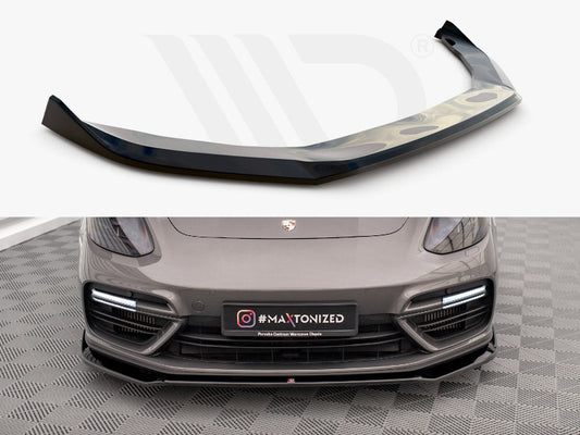 Maxton Design Front Splitter V.2 — Porsche Panamera Turbo S E-Hybrid 971