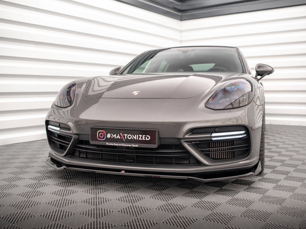 Maxton Design Front Splitter V.2 — Porsche Panamera Turbo S E-Hybrid 971