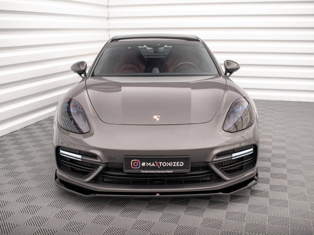 Maxton Design Front Splitter V.2 — Porsche Panamera Turbo S E-Hybrid 971