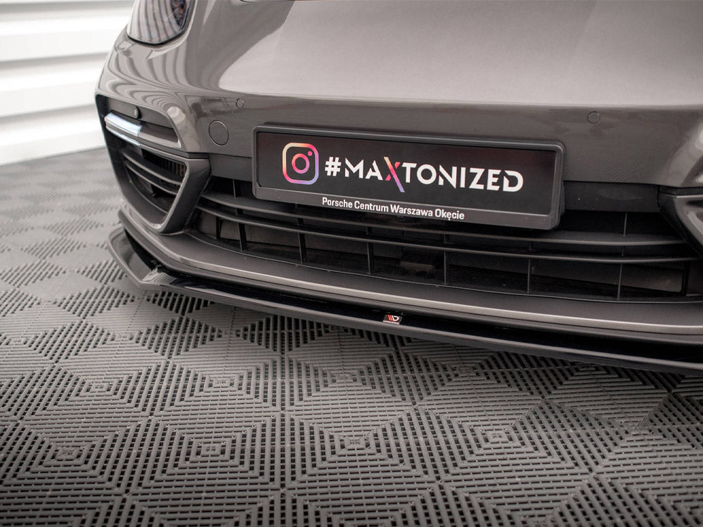 Maxton Design Front Splitter V.2 — Porsche Panamera Turbo S E-Hybrid 971