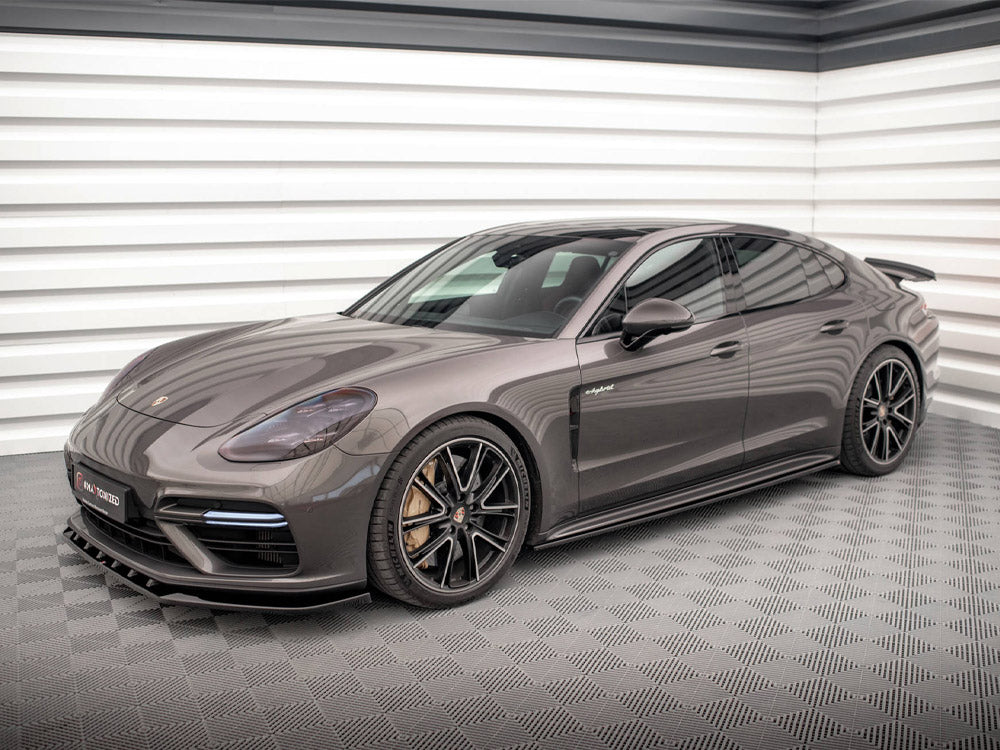 Maxton Design Side Skirts Diffusers V.1 — Porsche Panamera Turbo S E-Hybrid / E-Hybrid / 4S 971
