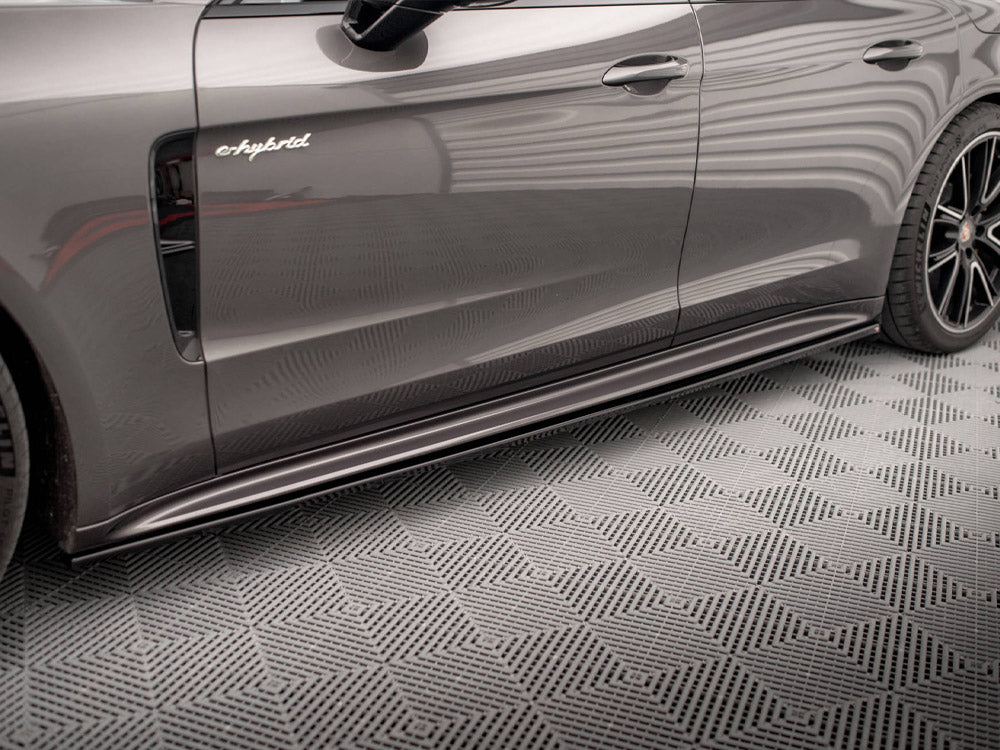 Maxton Design Side Skirts Diffusers V.1 — Porsche Panamera Turbo S E-Hybrid / E-Hybrid / 4S 971