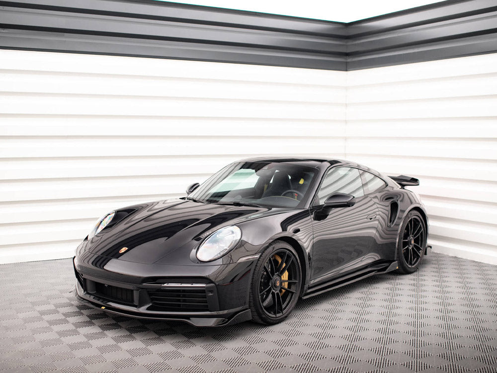Maxton Design Side Skirts Diffusers — Porsche 911 Turbo S 992