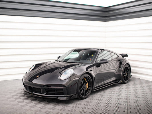 Maxton Design Side Skirts Diffusers — Porsche 911 Turbo S 992