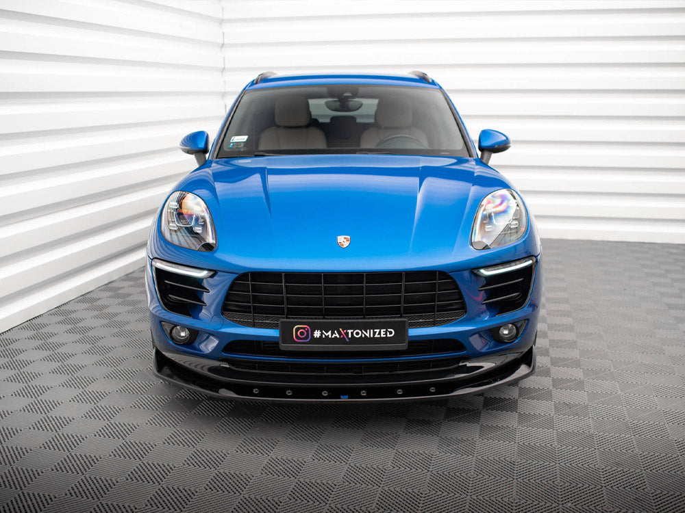 Maxton Design Front Splitter V.1 — Porsche Macan Mk1