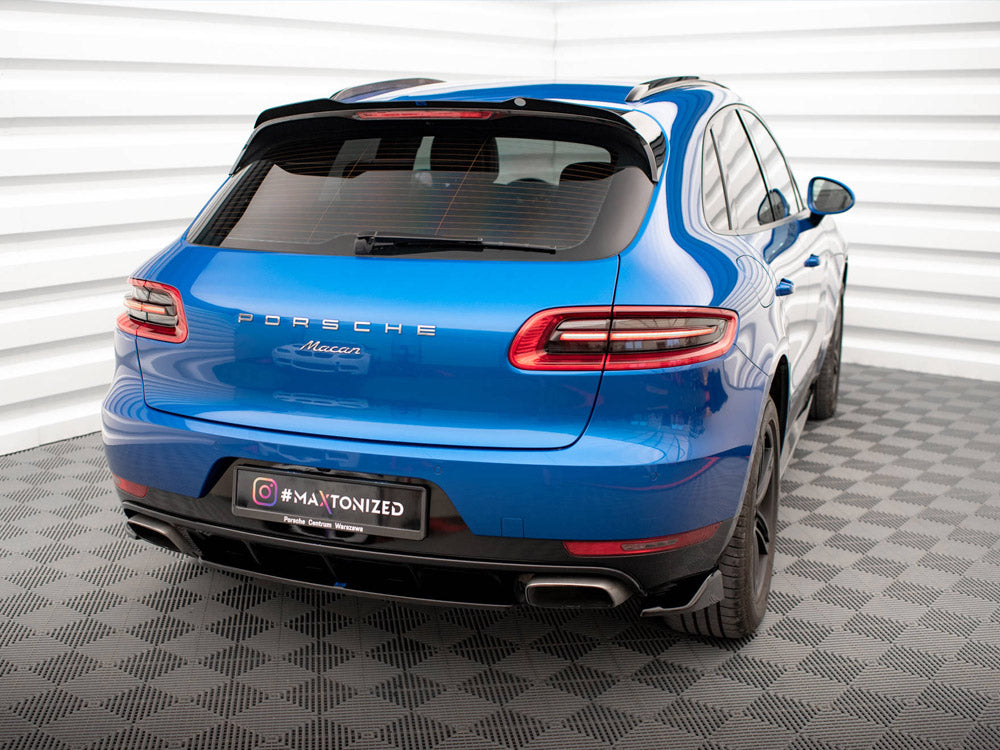 Maxton Design Central Rear Splitter — Porsche Macan Mk1
