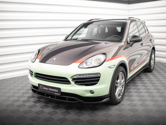 Maxton Design Front Splitter — Porsche Cayenne Mk2