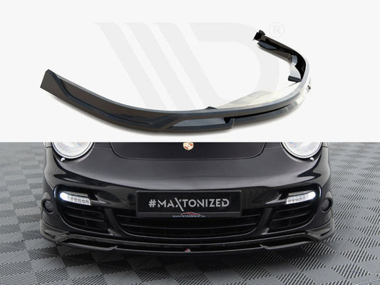 Maxton Design Front Splitter — 911 Turbo 997