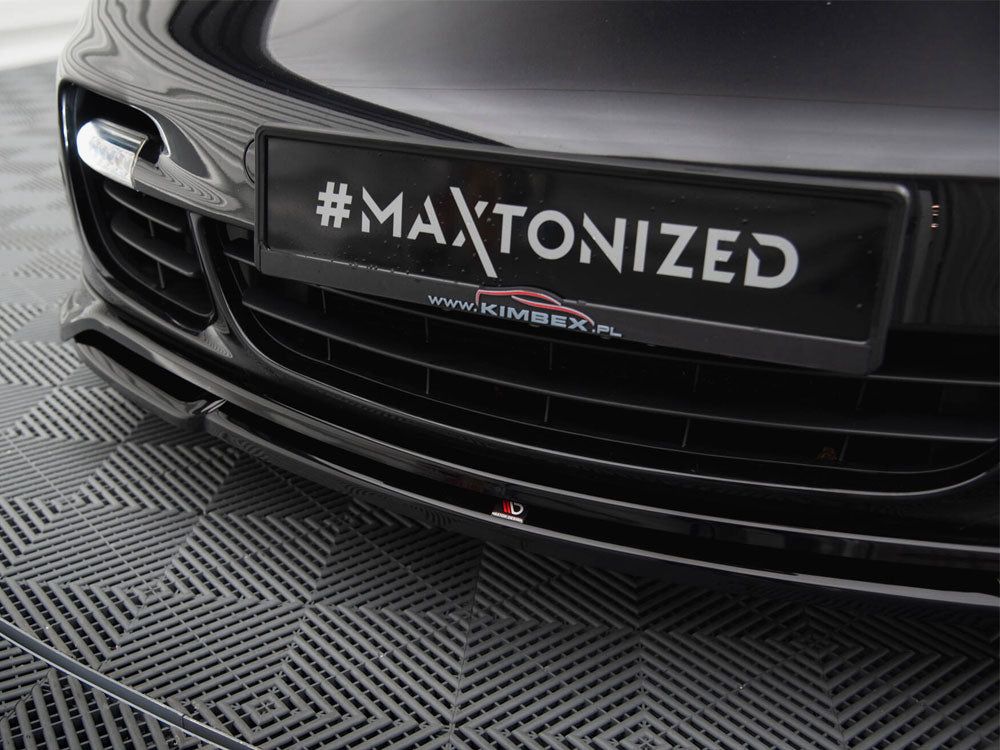 Maxton Design Front Splitter — 911 Turbo 997