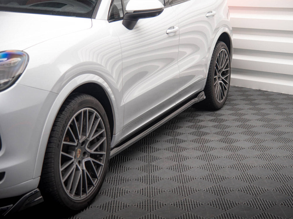 Maxton Design Side Skirts Diffusers — Porsche Cayenne Coupe / SUV Mk3