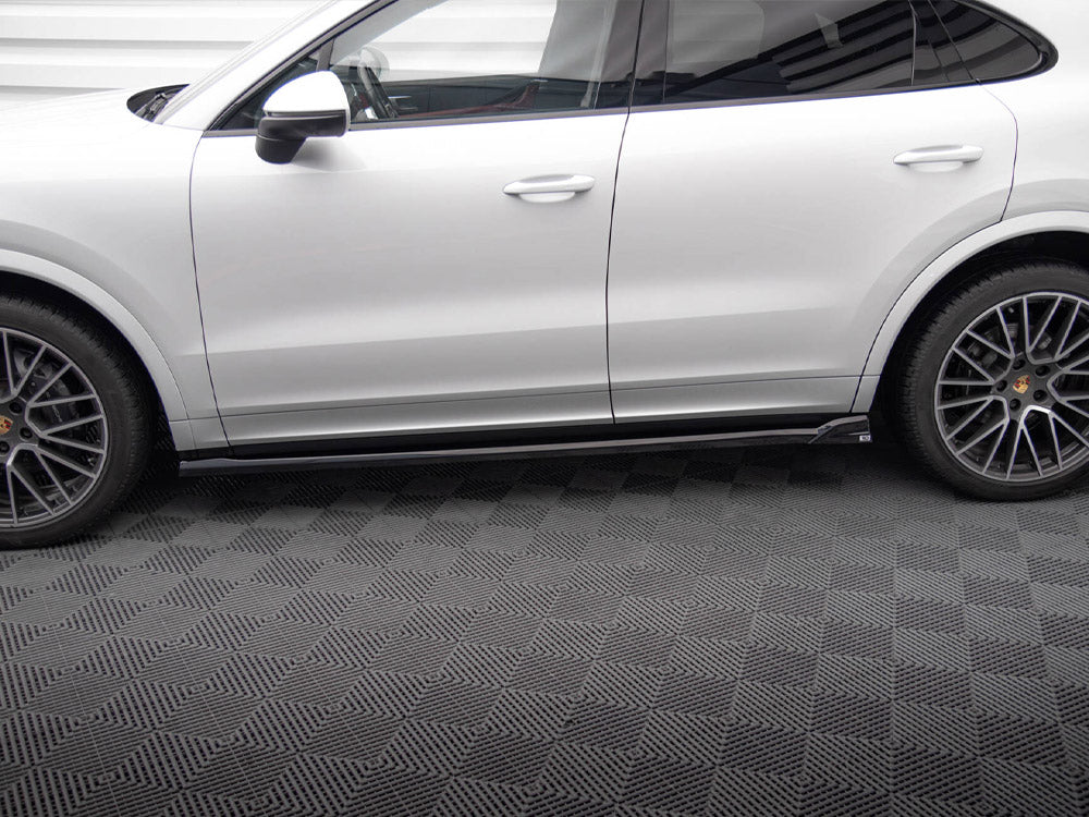 Maxton Design Side Skirts Diffusers — Porsche Cayenne Coupe / SUV Mk3