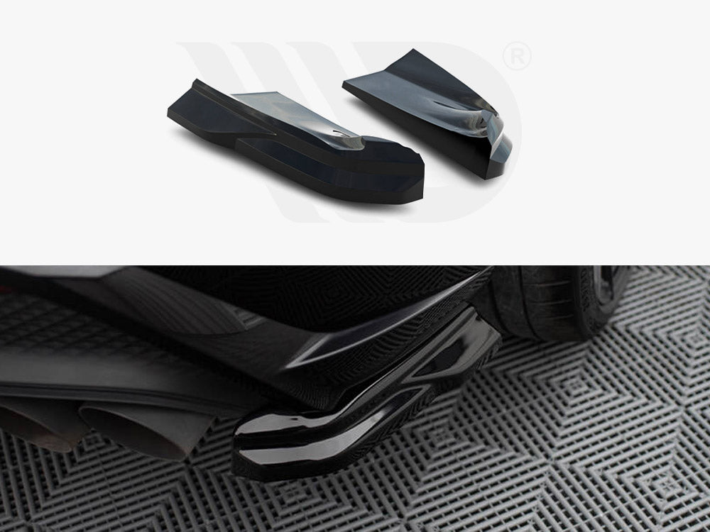 Maxton Design Rear Side Splitters — Macan GTS Mk1 Facelift 2