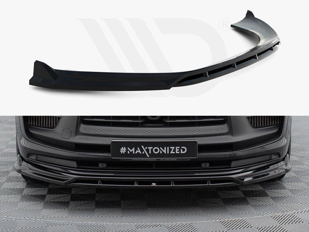 Maxton Design Front Splitter — Macan GTS Mk1 Facelift 2