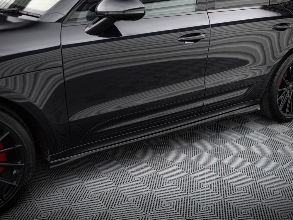 Maxton Design Side Skirts Diffusers — Macan T / GTS Mk1 Facelift 2