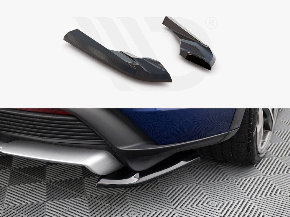 Maxton Design Rear Side Splitters — Taycan Cross Turismo 4S