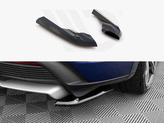 Maxton Design Rear Side Splitters — Taycan Cross Turismo 4S