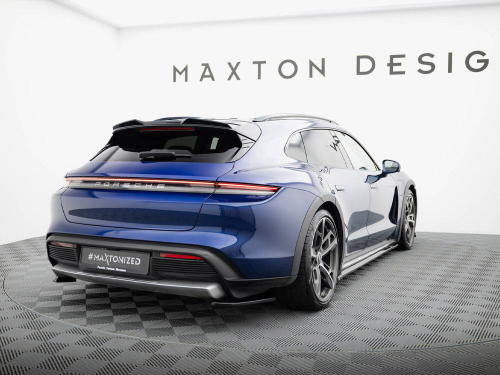 Maxton Design Rear Side Splitters — Taycan Cross Turismo 4S