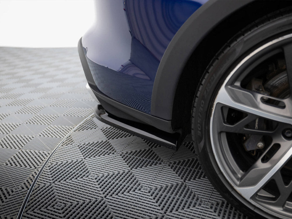 Maxton Design Rear Side Splitters — Taycan Cross Turismo 4S